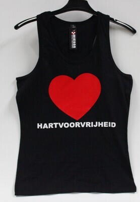 Tanktop dames HARTVOORVRIJHEID