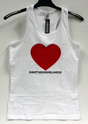 Tanktop dames HARTVOORVRIJHEID