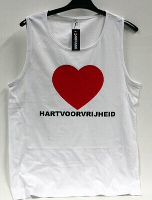 Tanktop heren HARTVOORVRIJHEID