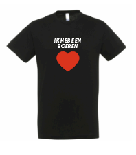 T-shirt  Ik heb een boerenhart