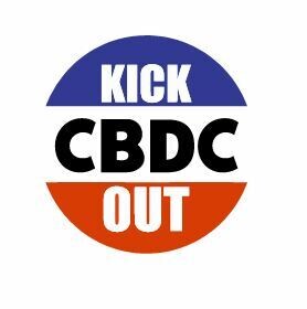 Sticker CBDC   rond per 10 st