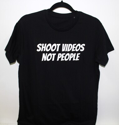 T-shirt Shoot videos not people