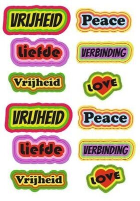 Autostickers VRIJHEID