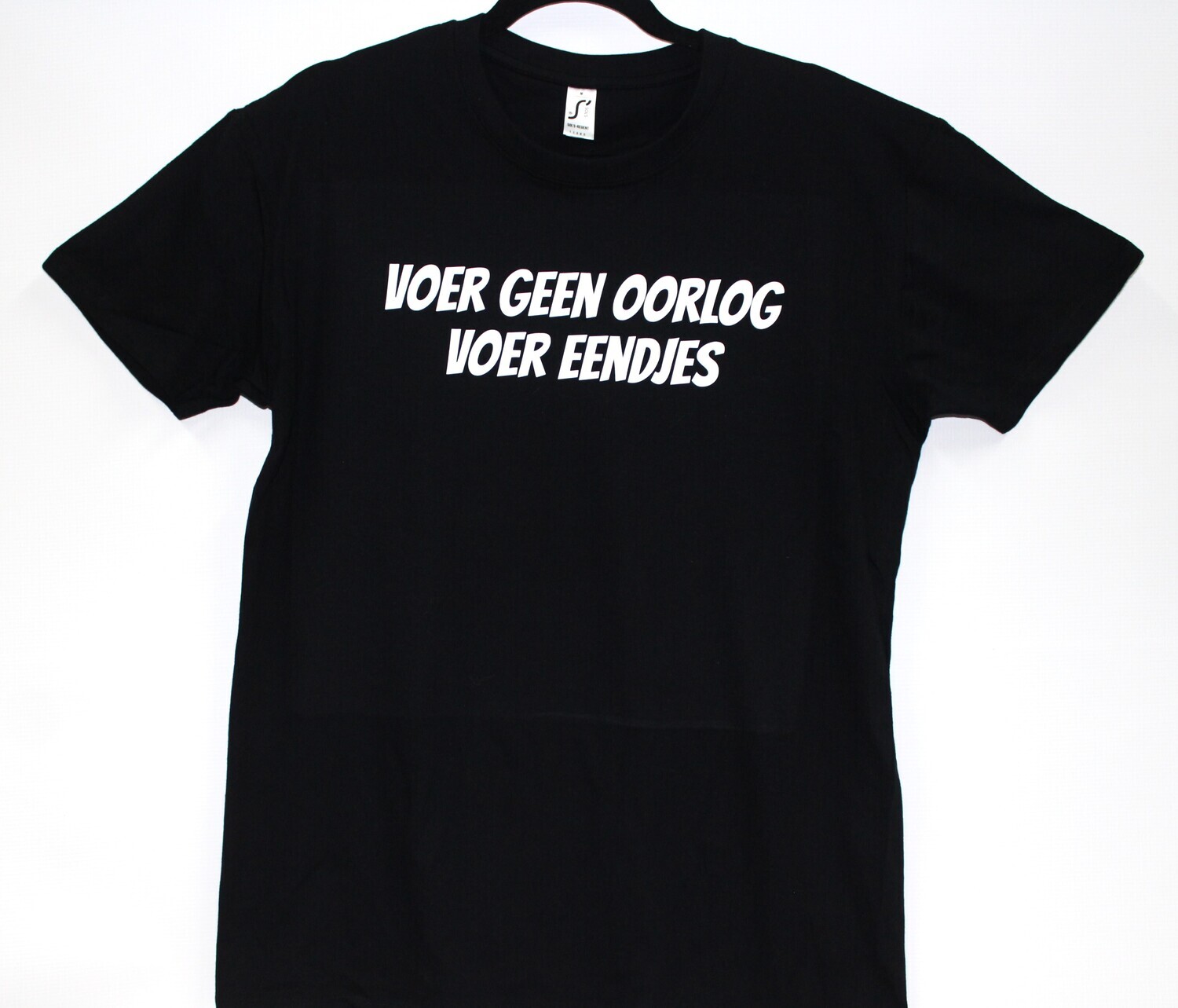 T-shirt Voer geen oorlog voer eendjes
