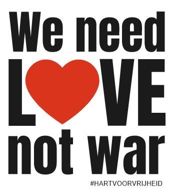 Autostickers We need LOVE not war