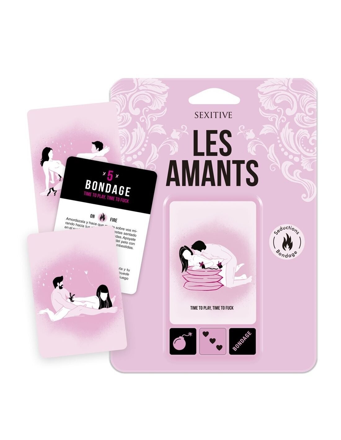 JUEGO LES AMANTS CARTAS + DADOS