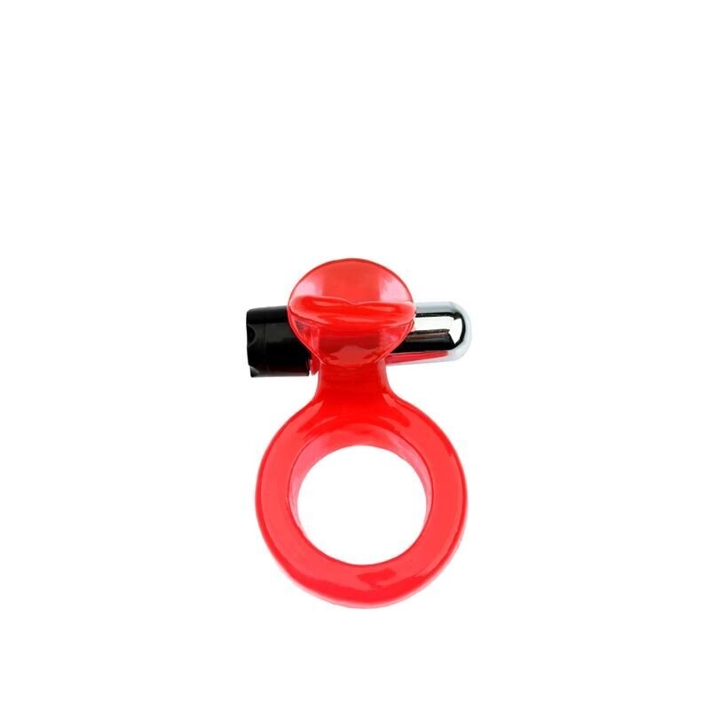 MINI VIBE ANILLO LENGUA ROJO - 1 modo vibrador
