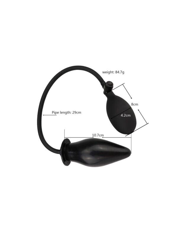 PLUG ANAL INFLABLE