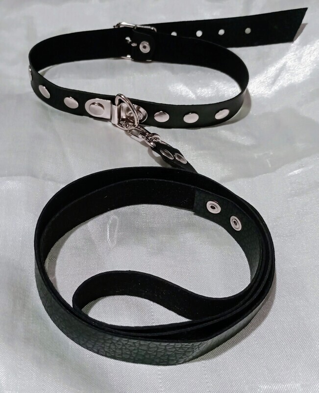 COLLAR Y CORREA ECOCUERO