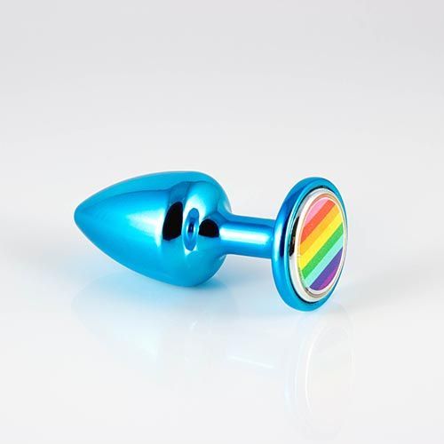 PLUG METAL MEDIUM DEL ORGULLO 7,5 cm x 3,5 cm de diametro