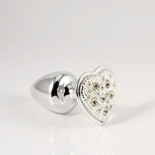 PLUG METAL SMALL CORAZON 7cm x 2,8cm diametro