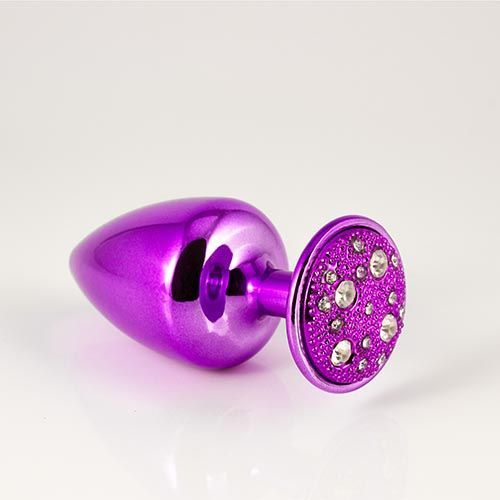 PLUG METAL MEDIUM con gema