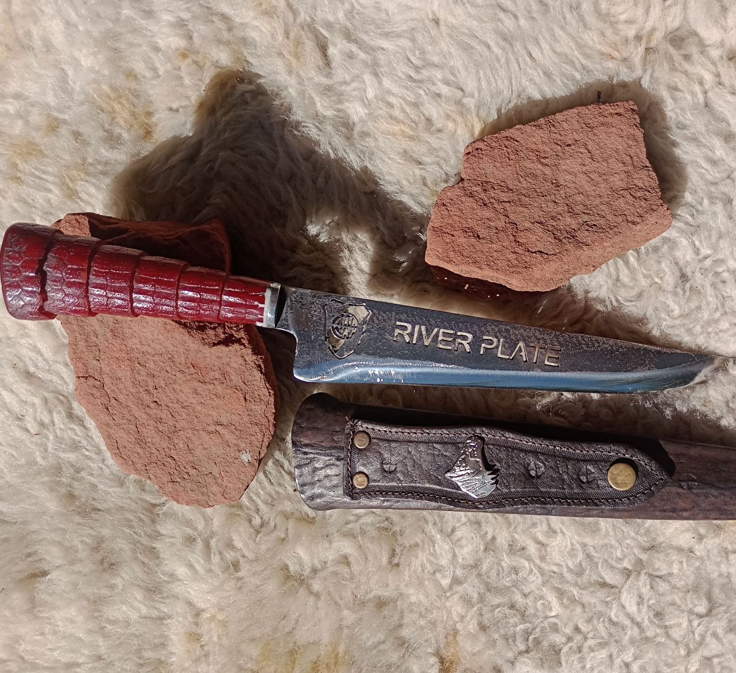 CUCHILLO ARTESANAL RIVER PLATE