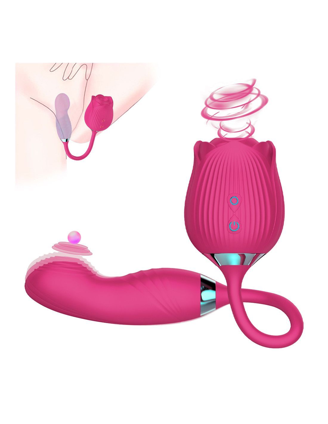 SUCCIONADOR Y VIBRADOR LUXURY