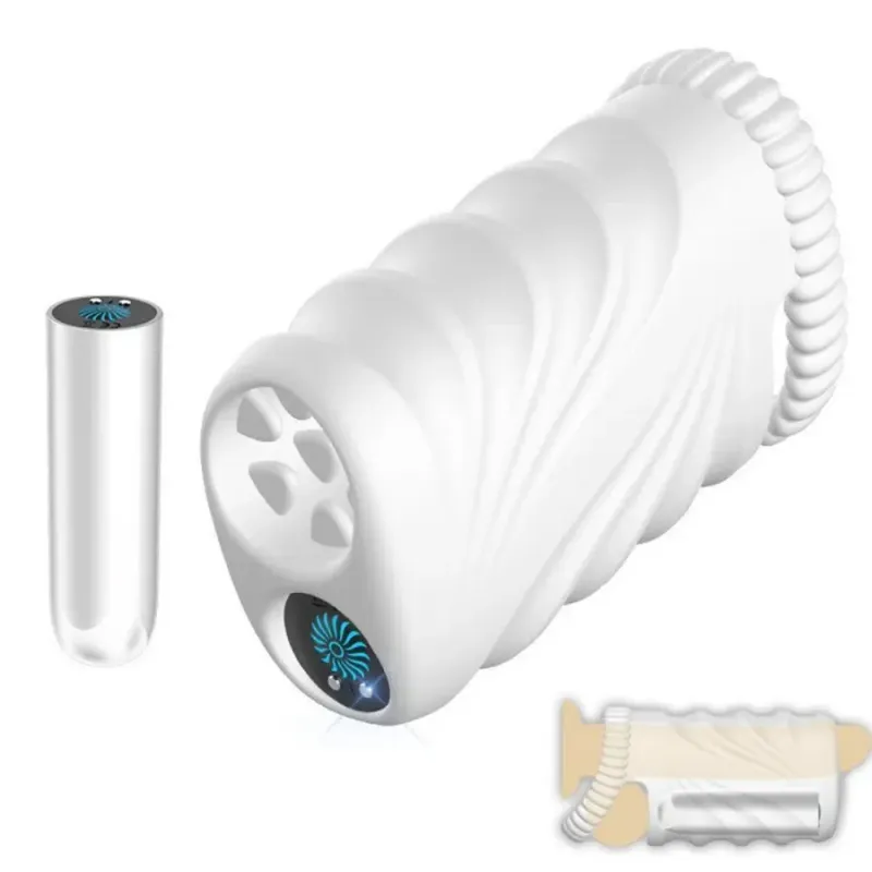 Monroe Masturbador Masculino con Cápsula Vibratoria de 10 Modos  usb