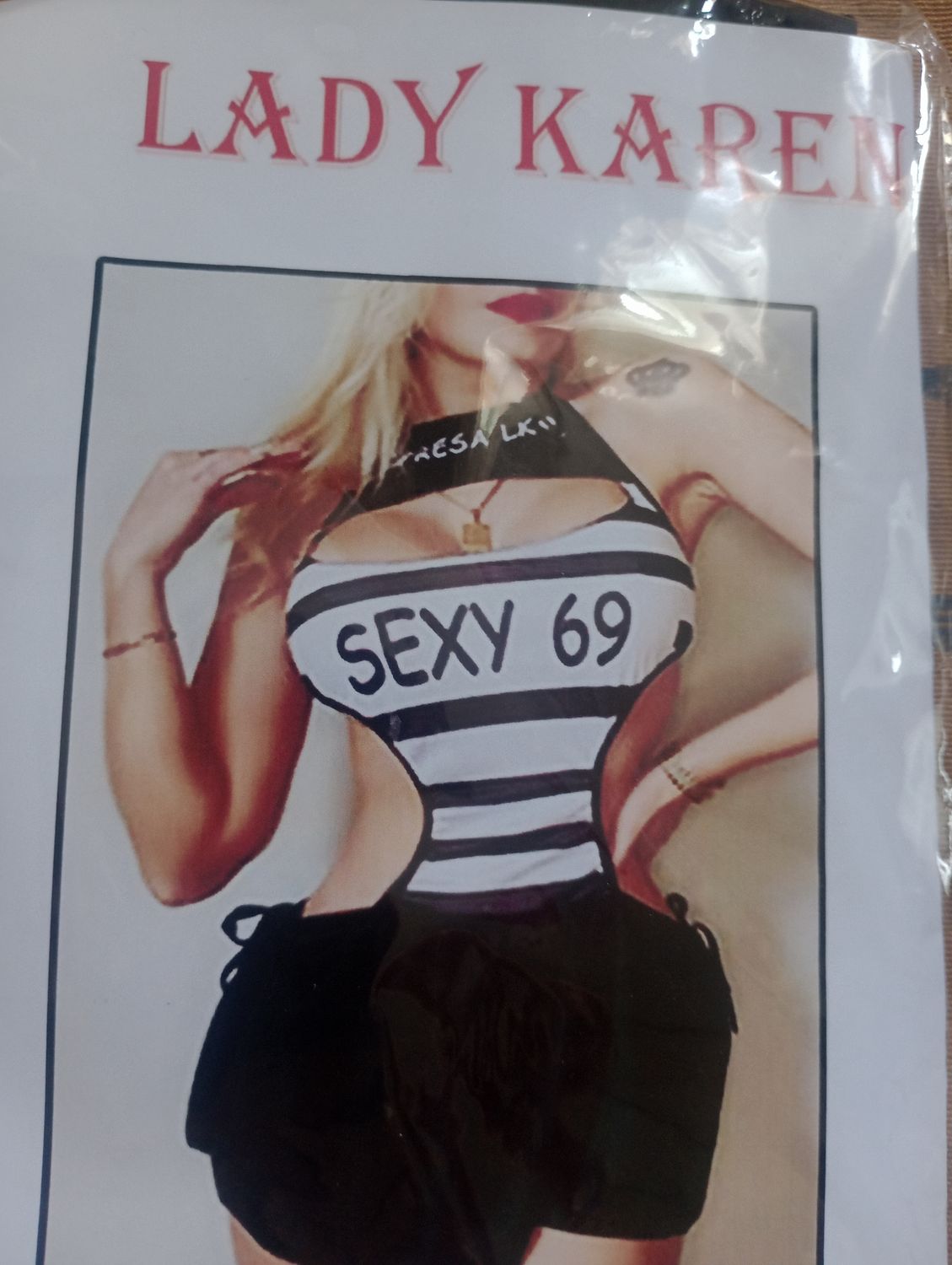 Disfraz de presidiaria