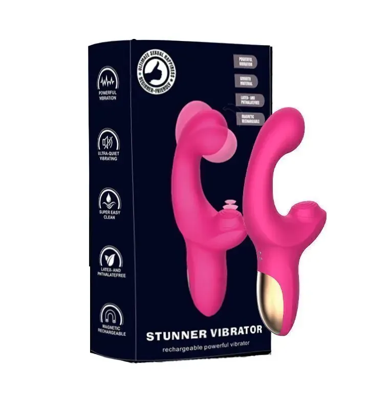 Vibrador TJ 1095 Stunner – Doble Estimulación para un Placer Inigualable Vibrador TJ 1095 Stunner – Doble Estimulación para un Placer Inigualable