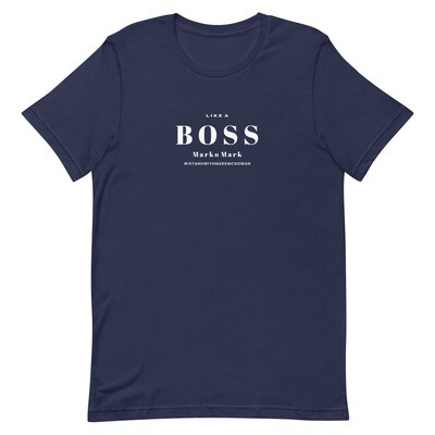 PREMIER Shirts &quot;Like a BOSS&quot; Dark Tee