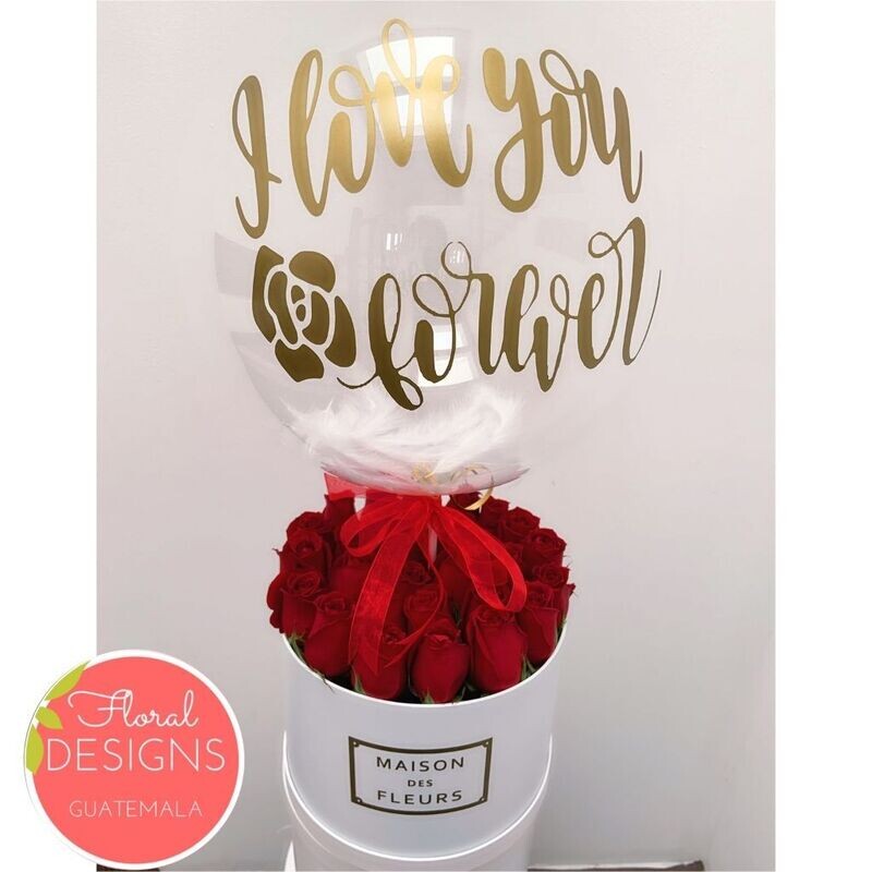 Roundbox Delux MF + Globo burbuja personalizado