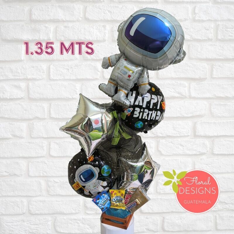 Mega arreglo de globos Astronauta