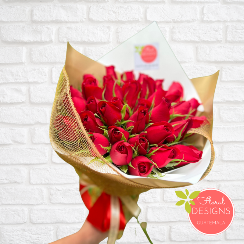 Love Bouquet de 36 rosas