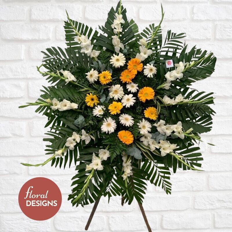 Arreglo serenidad de gerberas