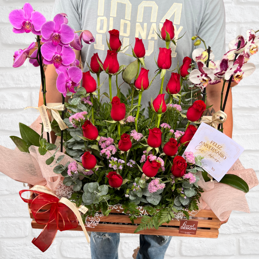 Orchid Bloom rojo
