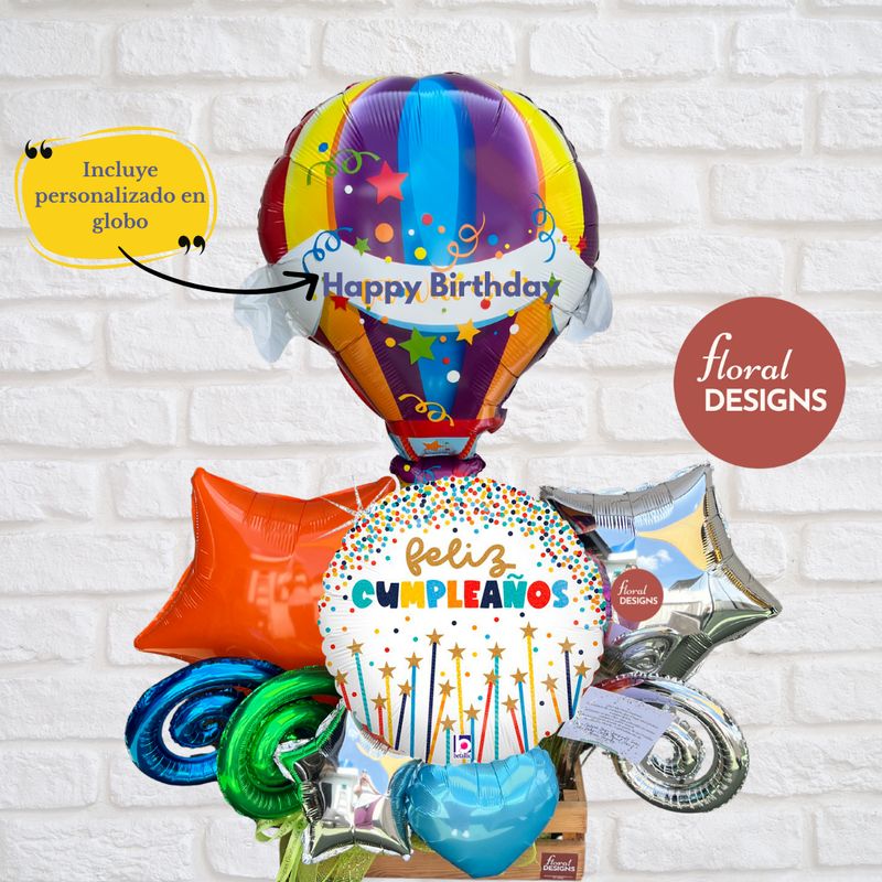 Mega arreglo de globos