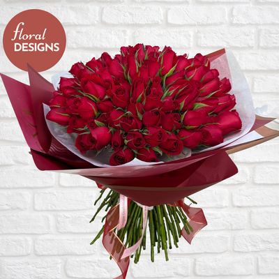 Love bouquet 100 rosas