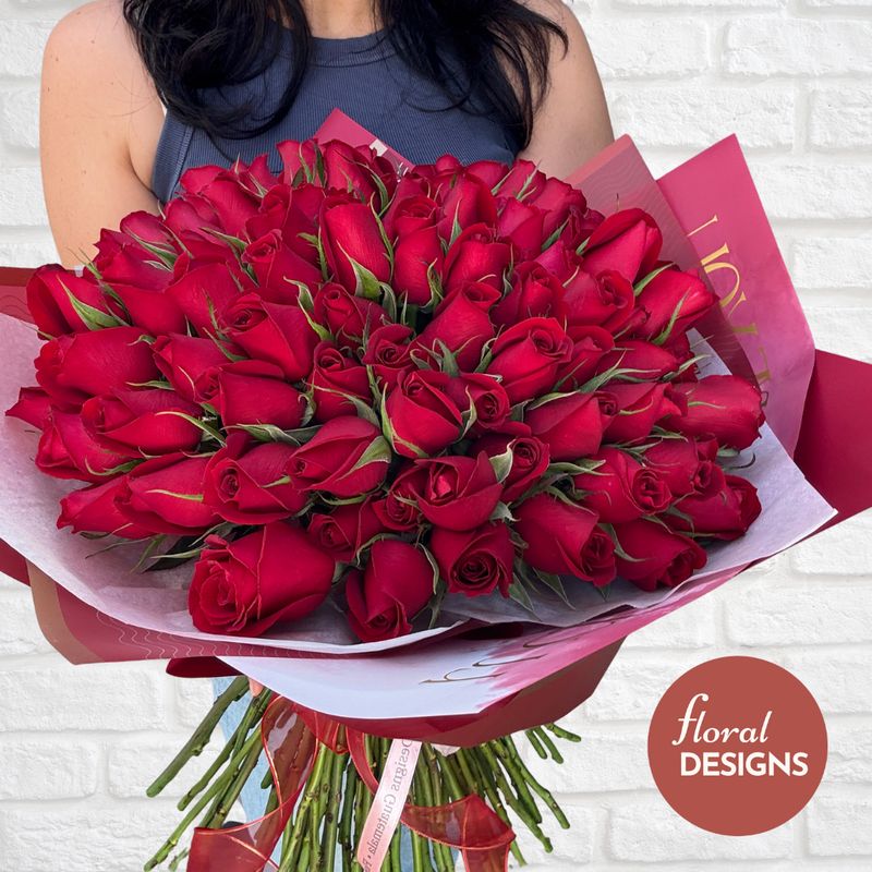 Love bouquet 100 rosas