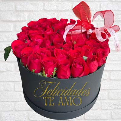 Big box de 55 rosas