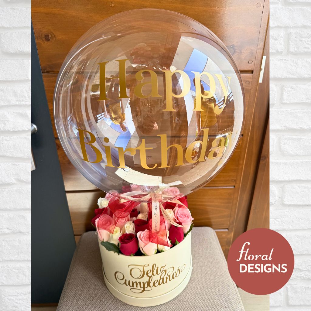 Roundbox Color + Globo burbuja