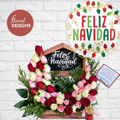 Casita de amor tricolor