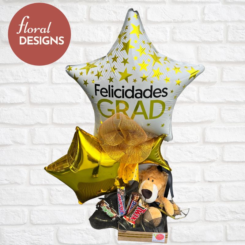 Arreglo graduación leoncito