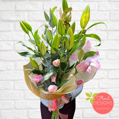 Mega bouquet de lirios