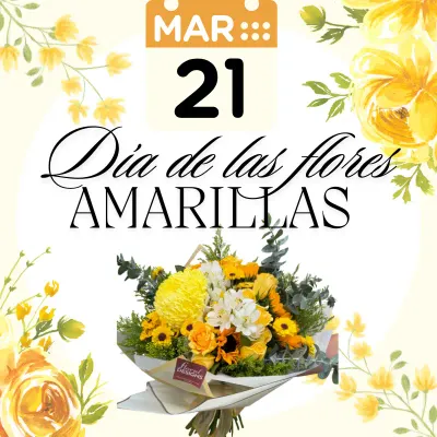 21 Marzo Flores Amarillas