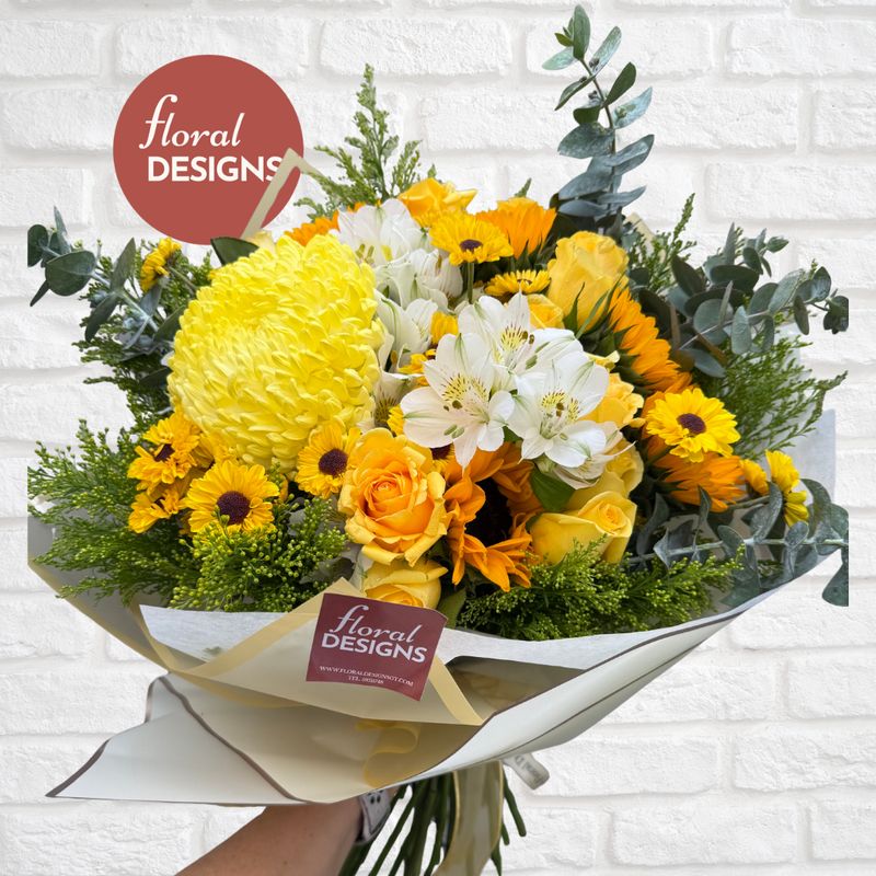 Bouquet amarillo XL