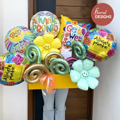 Big box de Globos Mejorate pronto