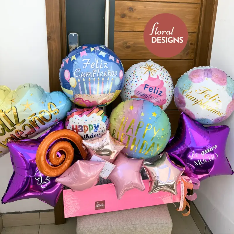 Big box de Globos Birthday