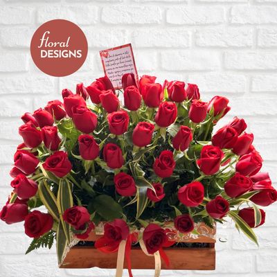 Arreglo Infinite 100 rosas Arreglo Infinite 100 rosas