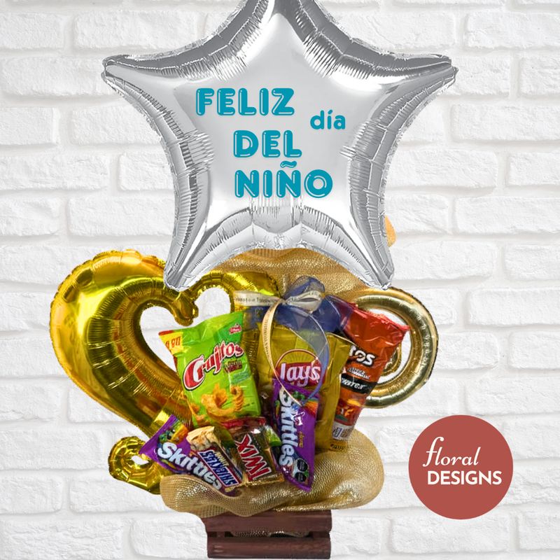 Arreglo Happy Baloons día del niño