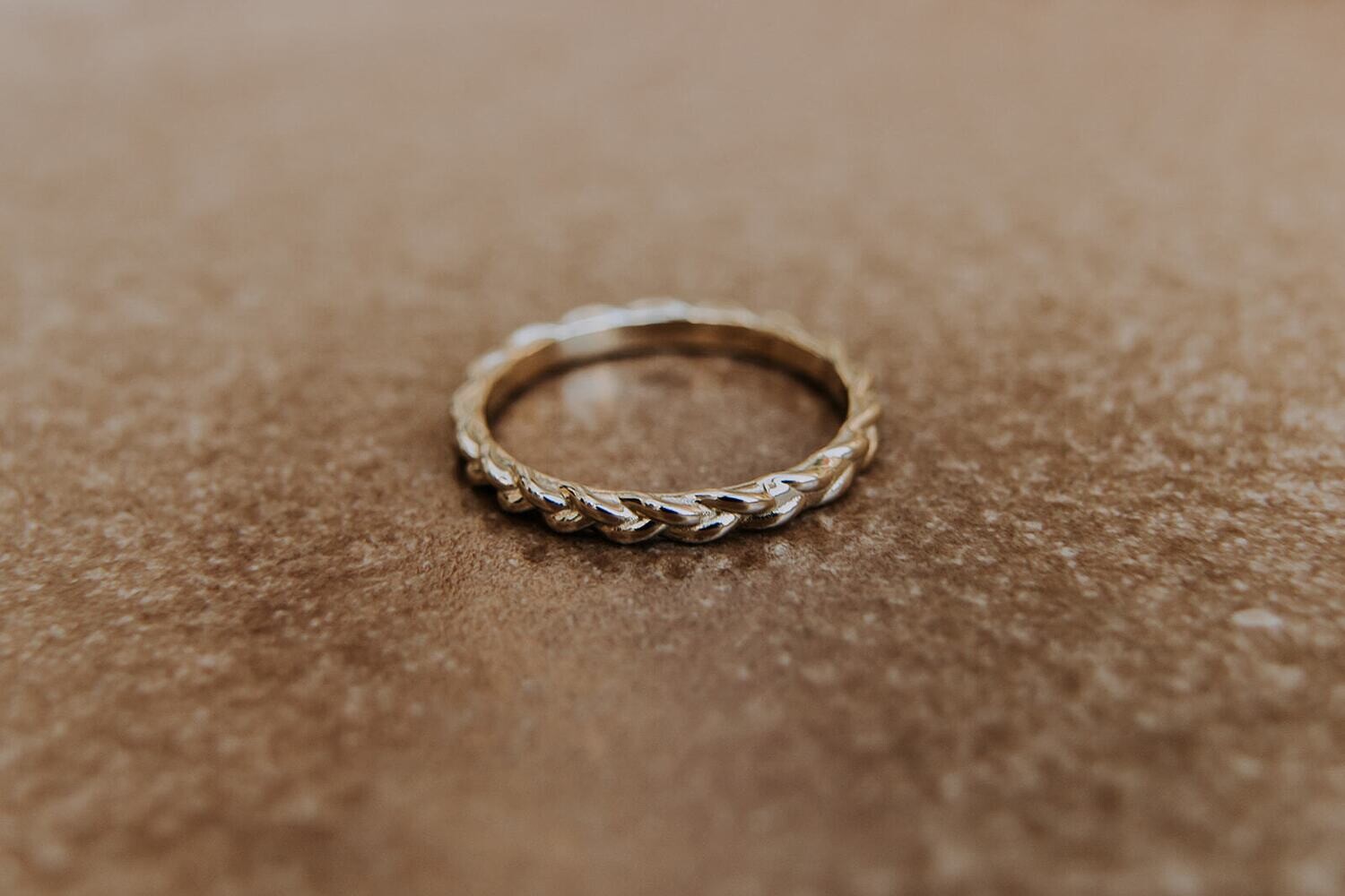 Golden Braid |  Gouden Asring 14kt