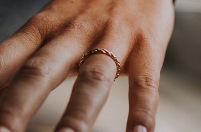 Golden Braid |  Gouden Asring 14kt