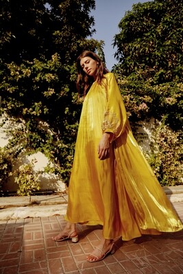 Embellished Sun Sleeves Abaya