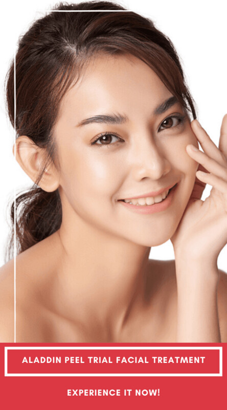 ALADDIN PEEL TRIAL FACIAL TREATMENT