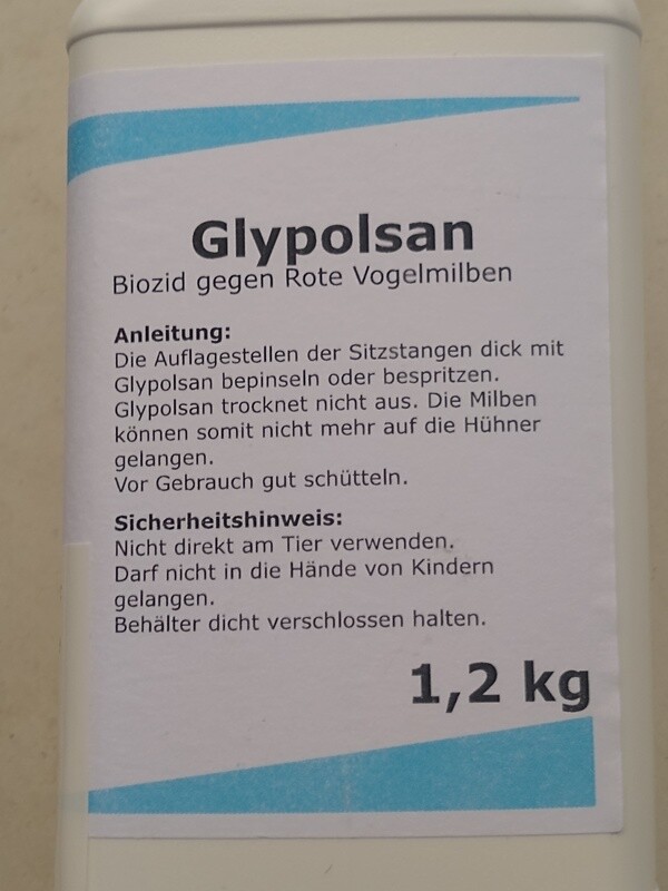 Glypolsan gegen Milben Glypolsan gegen Milben