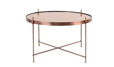 CUPID LARGE COPPER SIDE TABLE