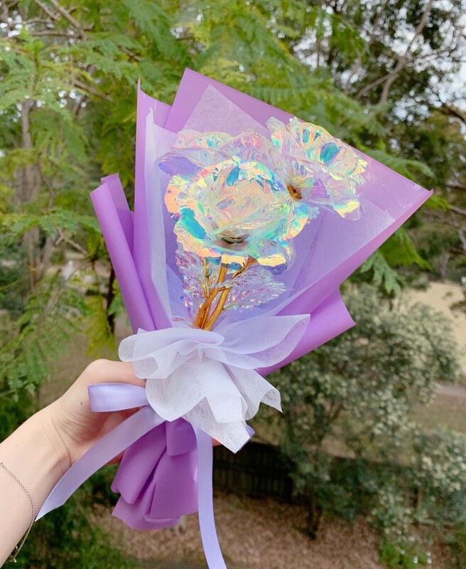Holographic Rose Bouquet B