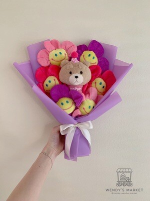 Mini HBD Ted Bouquet B