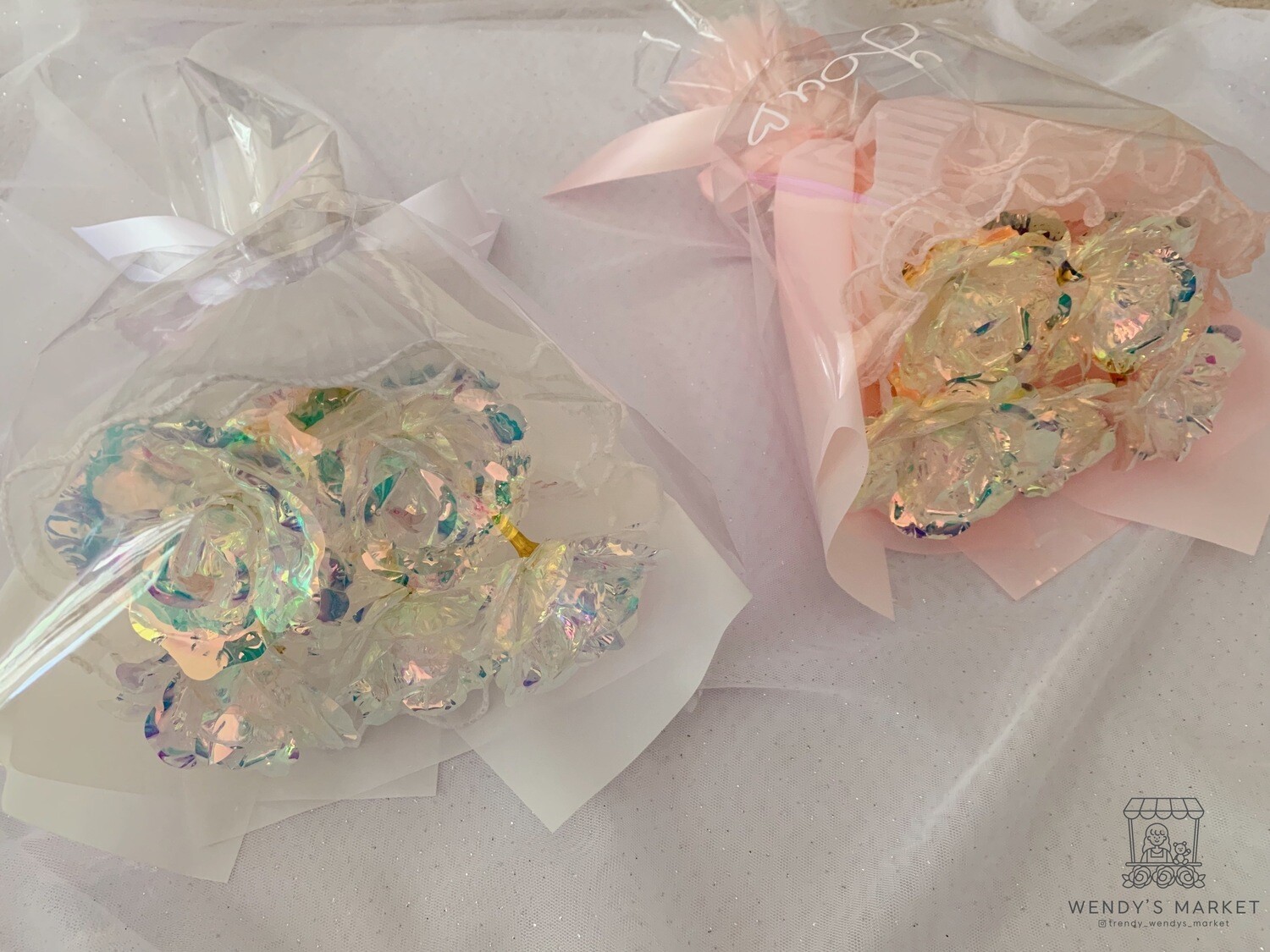 Holographic Rose Bouquet D